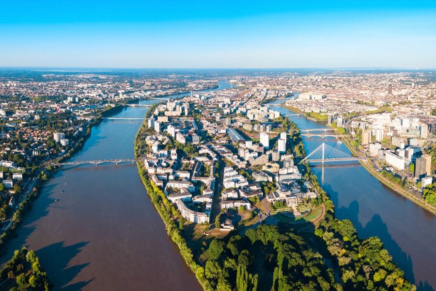 Vue de Nantes